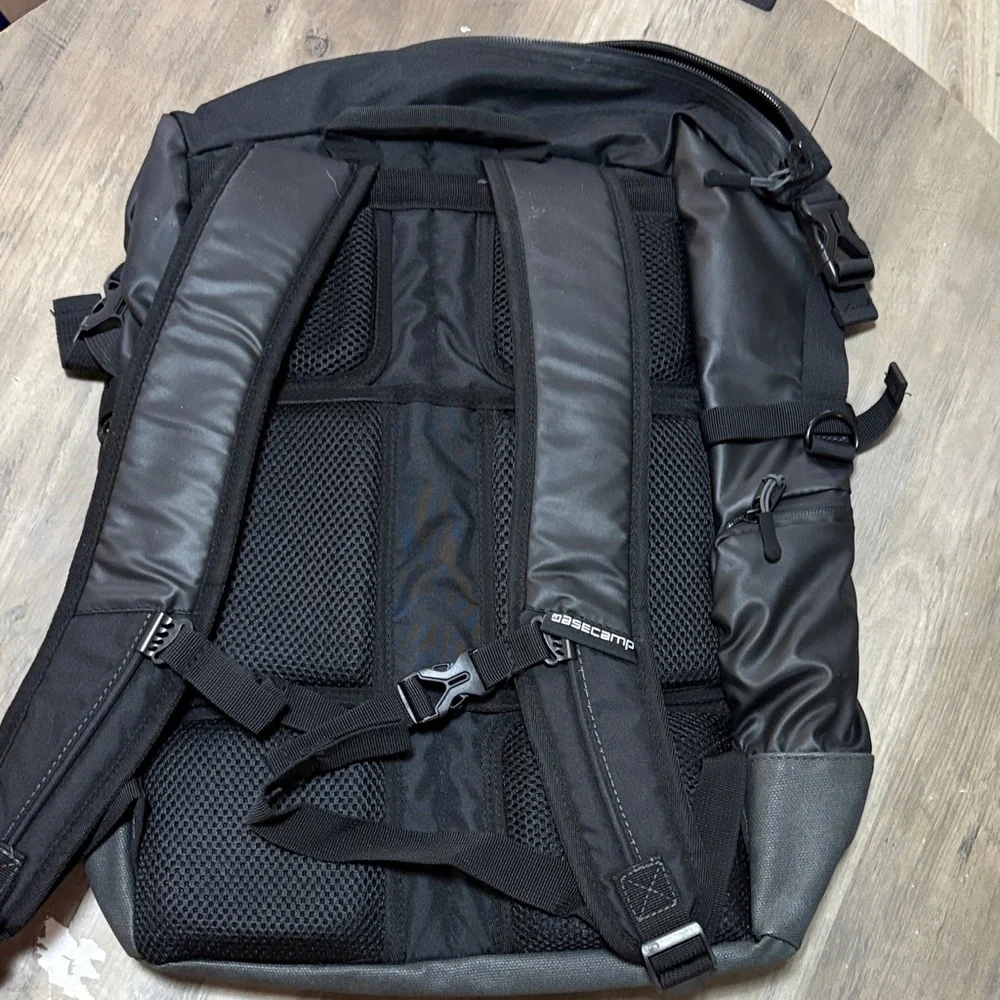 Black Men’s Backpack - Durable Commuter Pack